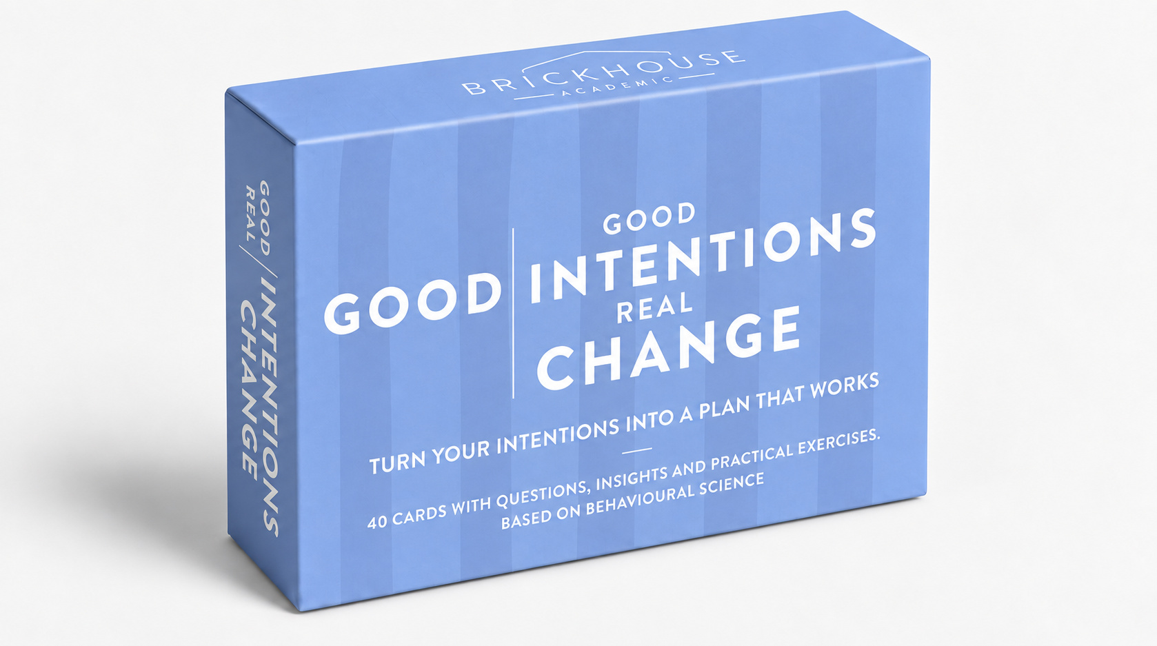 About the Good Intentions, Real Change card set